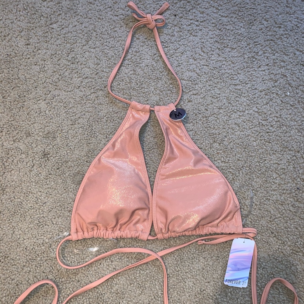 F21 Halter Bikini Top